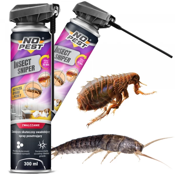 Środek na rybiki, pchły w domu No Pest® Sniper 300ml