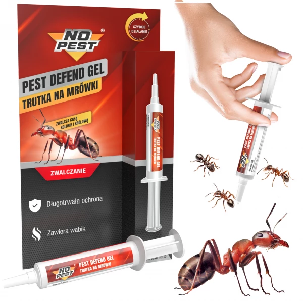 Trutka na mrówki NO PEST. Żel przeciw mrówkom z wabikiem 10g