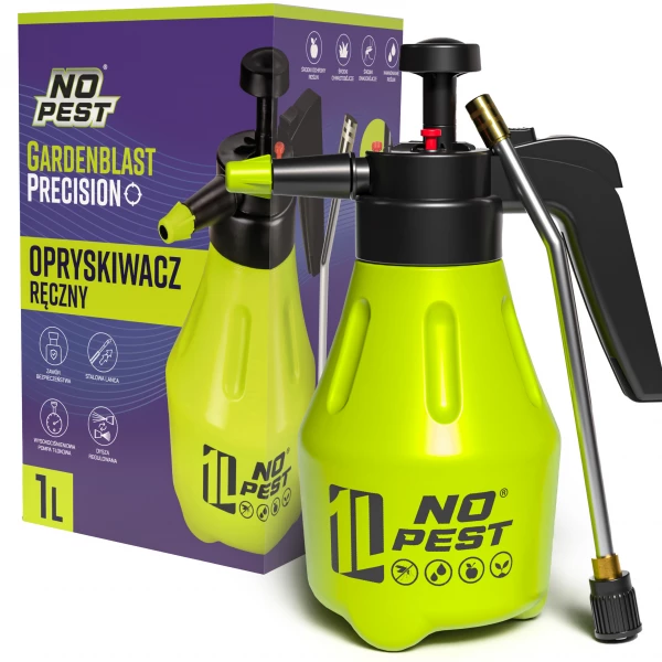 Opryskiwacz ciśnieniowy. Opryskiwacz ręczny Gardenblast Precision 1l.