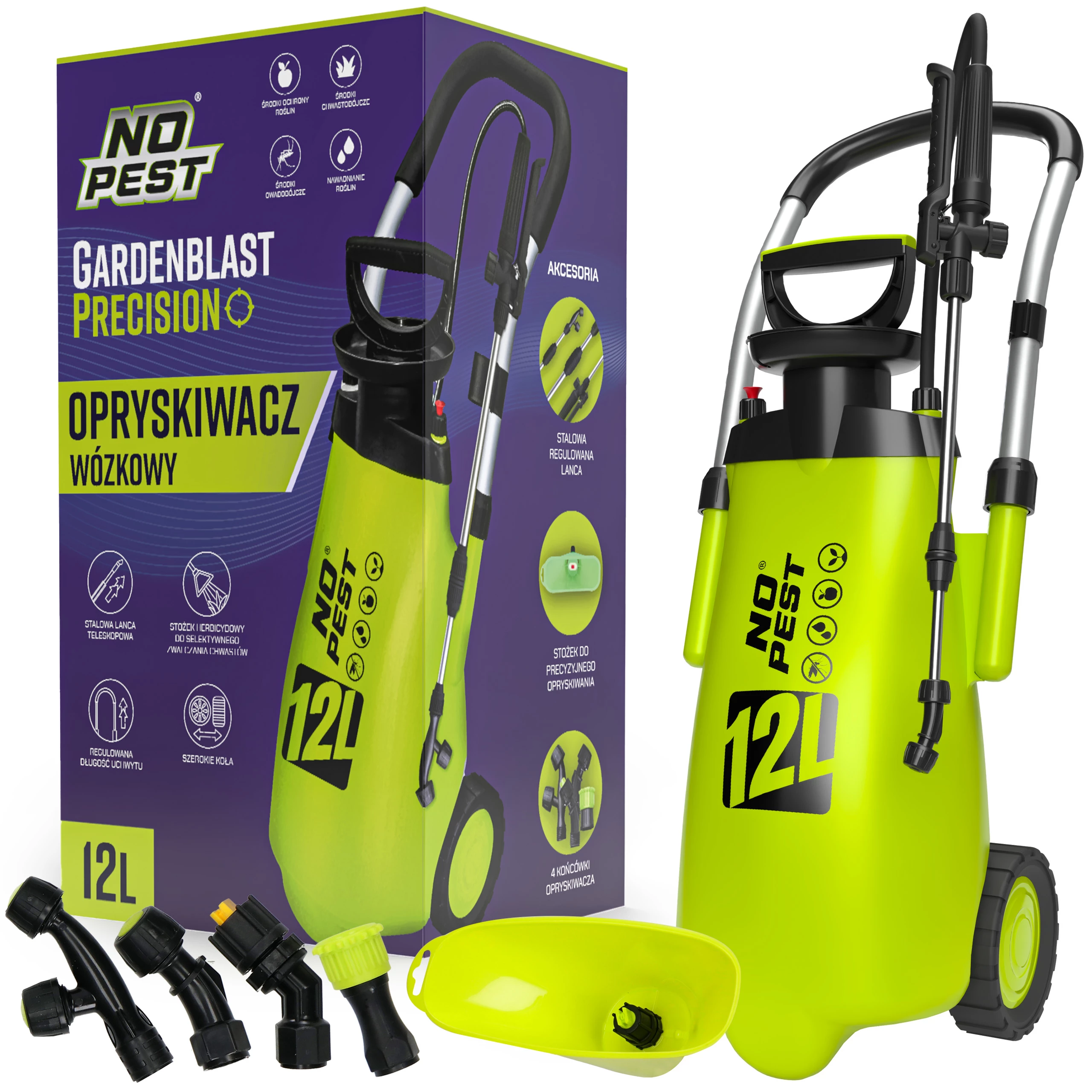 opryskiwacz kołowy 12l, opryskiwacz 12l, opryskiwacz gardenblast 12l, opryskiwacz ciśnieniowy, opryskiwacze chemiczne, opryskiwacz ogrodowy 12l