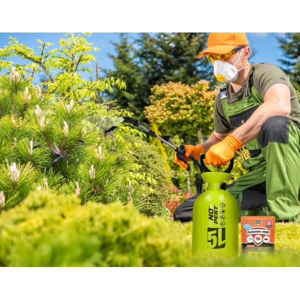 Permetryna 25% na kleszcze, komary, muchy, pluskwy 10 sztuk x 25g Permetrine 25WP No Pest® 