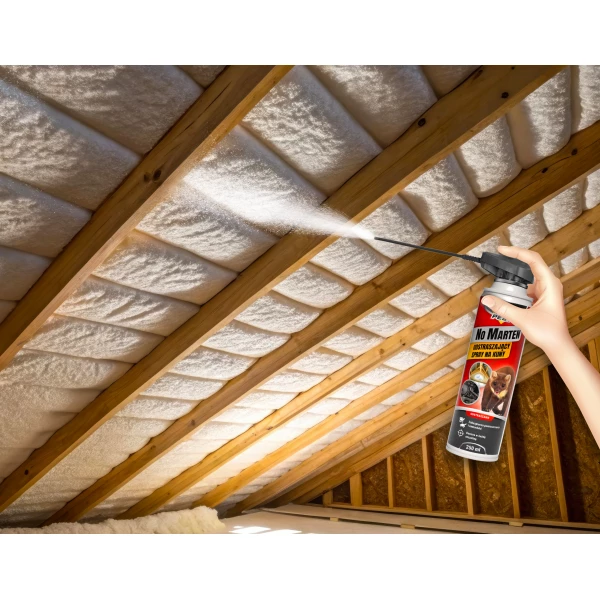 Środek na kuny, preparat odstraszający kuny spray No Pest® No Marten Spray.