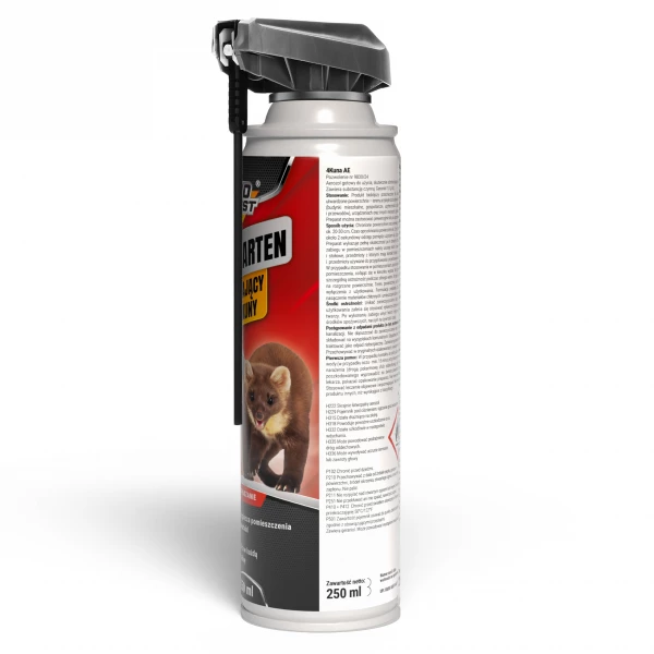 Środek na kuny, preparat odstraszający kuny spray No Pest® No Marten Spray.
