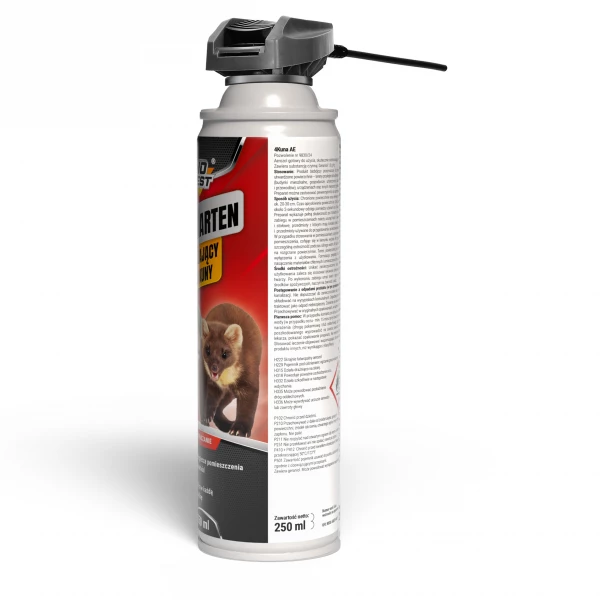 Środek na kuny, preparat odstraszający kuny spray No Pest® No Marten Spray.