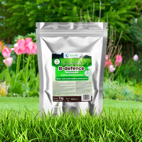 B-defence naturalny nawóz do trawnika 5kg.