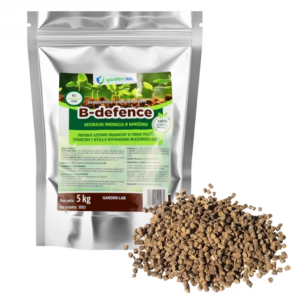 B-defence nawóz organiczny do gleby 5kg pellet