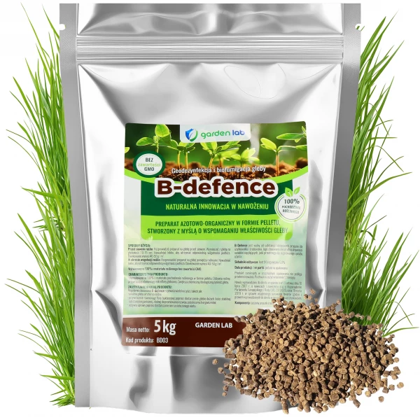 B-defence nawóz organiczny do gleby 5kg pellet
