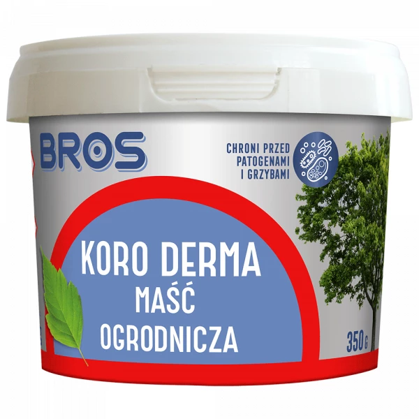 Bros Koro Derma 350g Maść ogrodnicza do drzew i krzewów na uszkodzenia.