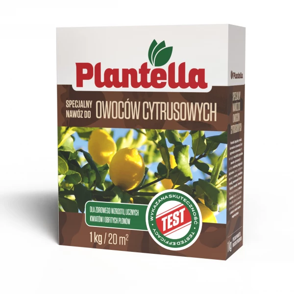 Nawóz do owoców cytrusowych, cytryn, mandarynek, kumkwatów Plantella 1 kg