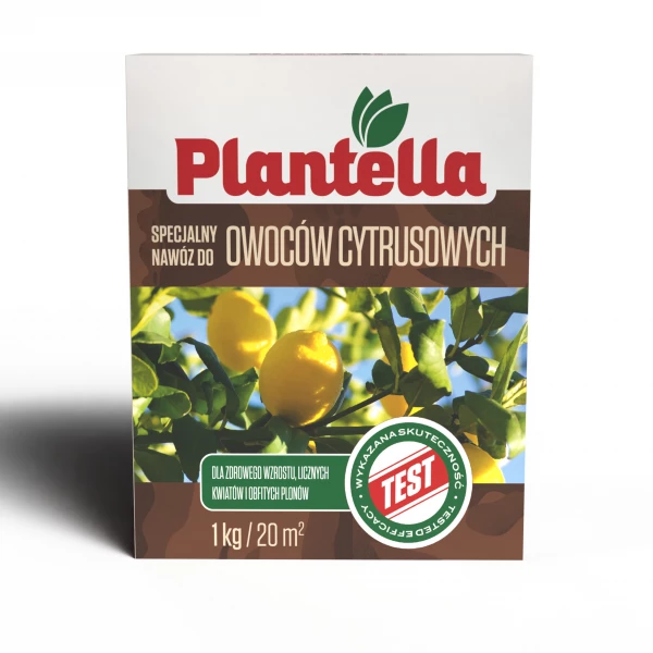 Nawóz do owoców cytrusowych, cytryn, mandarynek, kumkwatów Plantella 1 kg