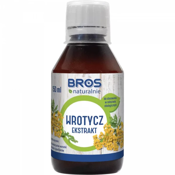 Oprysk na pędraki, opuchlaki, nicienie Bros Naturalnie Wrotycz Ekstrakt 150ml