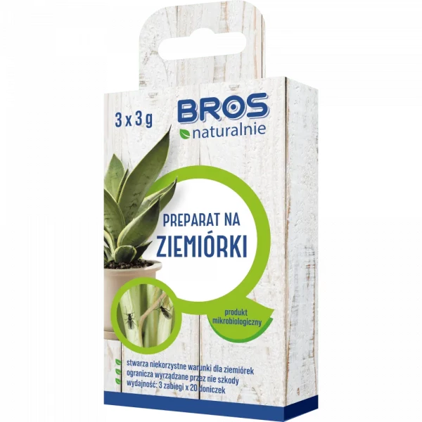 Preparat na ziemiórki Bros Naturalnie 3x3g.