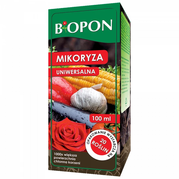 Mikoryza uniwersalna, nawóz Biopon 100 ml