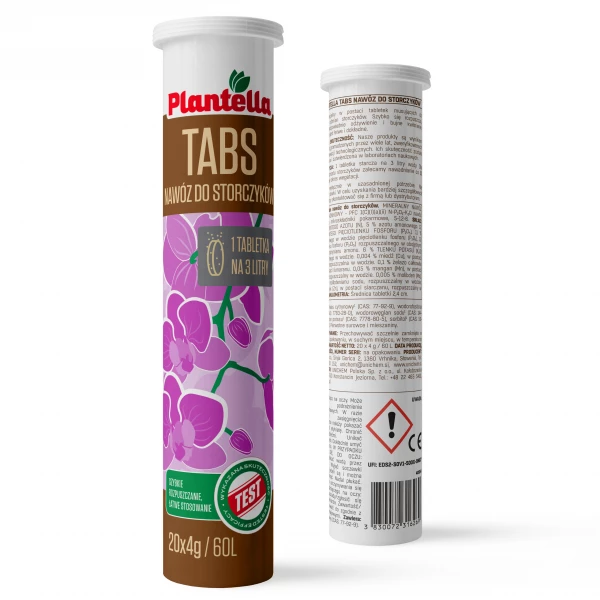 Nawóz do storczyków Plantella Tabs