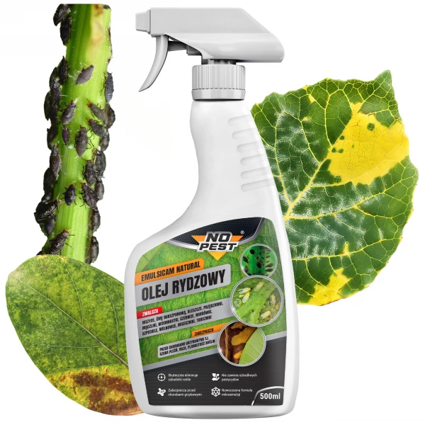 Olej Rydzowy na mszyce, choroby grzybowe roślin No Pest®
