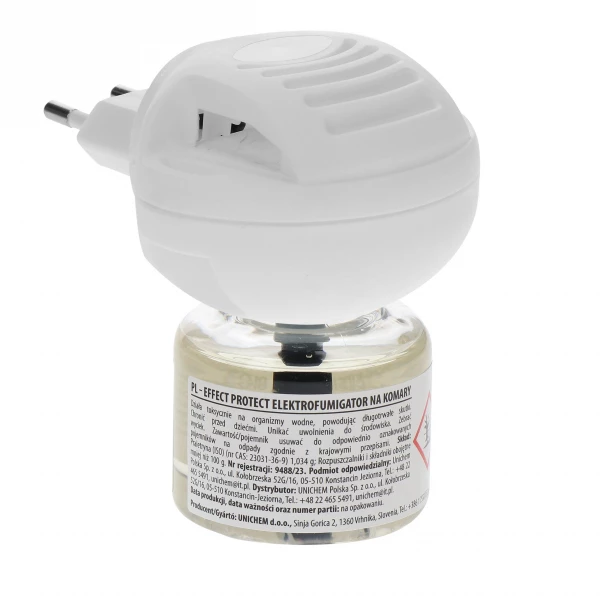 Środek na komary do gniazdka Elektrofumigator Effect Protect 60 Dni