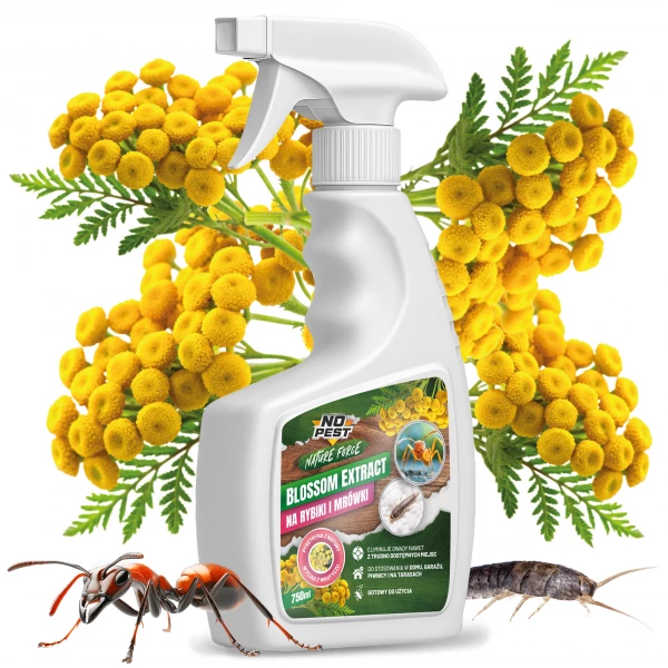Środek na rybiki i mrówki z wrotyczu Blossom Extract No Pest® 750ml