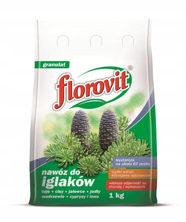 Florovit nawóz, nawóz do iglaków, nawóz magnezowy, nawóz do tui, nawóz do świerków, nawóz do sosny, nawóz do roślin iglastych, najlepszy nawóz do iglaków, nawóz wieloskładnikowy, nawóz ogrodowy Florovit, nawożenie iglaków, nawożenie dolistne, nawożenie doglebowe, granulowany nawóz mineralny, nawóz z siarką, nawożenie magnezem, uniwersalny nawóz do ogrodu