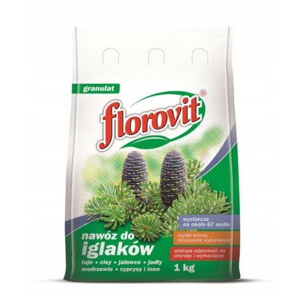 Nawóz do roślin iglastych Florovit 1kg
