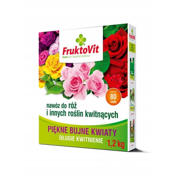 Nawóz do róż i innych roślin kwitnących FruktoVit 1,2kg