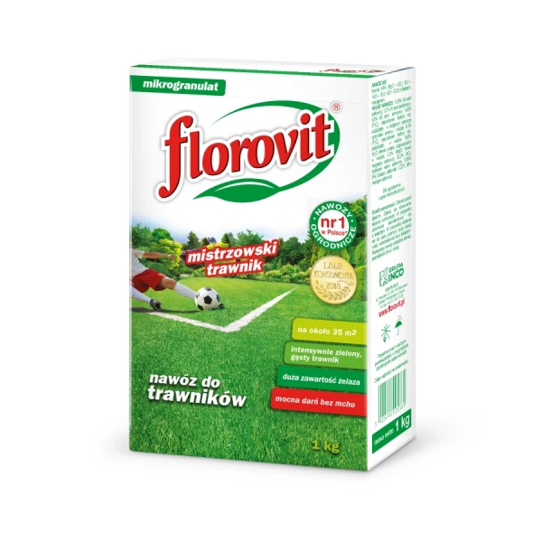 Nawóz do trawników „Mistrzowski trawnik” Florovit 1kg