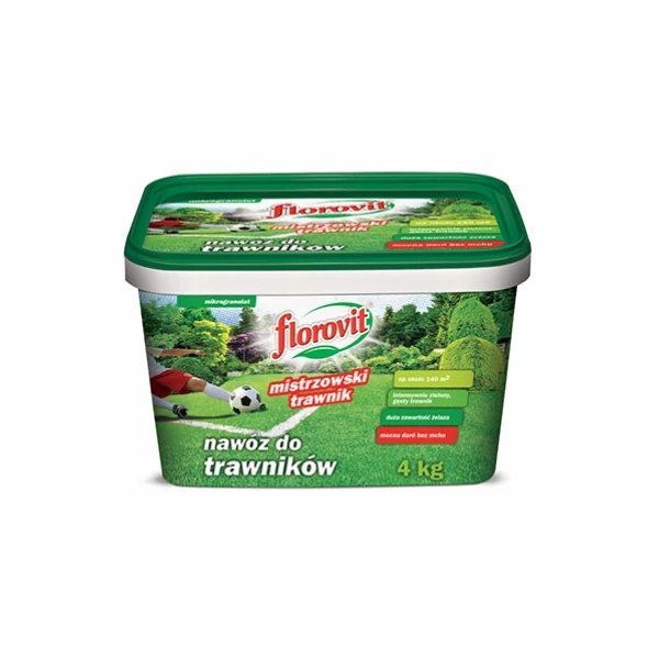 Nawóz do trawników „Mistrzowski trawnik” Florovit 4kg