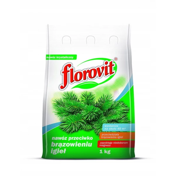 Nawóz przeciwko brązowieniu igieł Florovit worek 1kg
