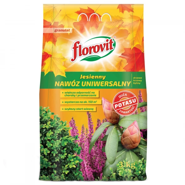 Nawóz uniwersalny jesienny Florovit 3kg 