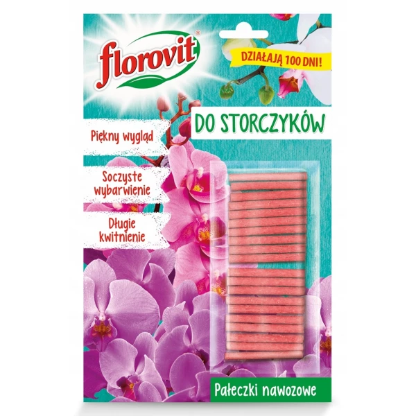 Pałeczki nawozowe do storczyków Florovit 20 sztuk