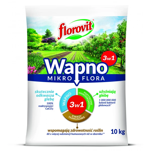 Wapno mikroflora 3w1 Florovit granulat 10kg