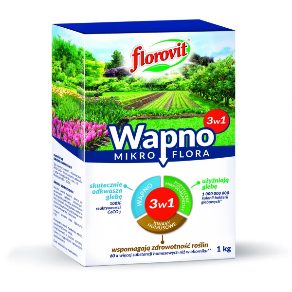 Wapno mikroflora 3w1 Florovit granulat 1kg