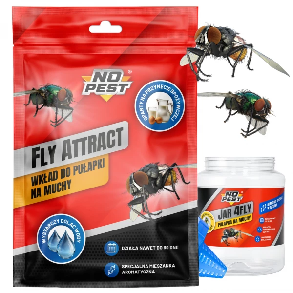 Spożywczy wabik monitorujący do pułapki na muchy Fly Attract 15g