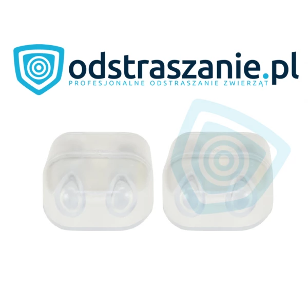 Gwizdek na zwierzęta samochodowy. Biały Model 2.