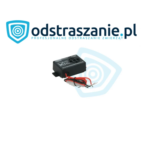 Odstraszacz kun do samochodu 12V. Kemo M100N na kuny do auta.