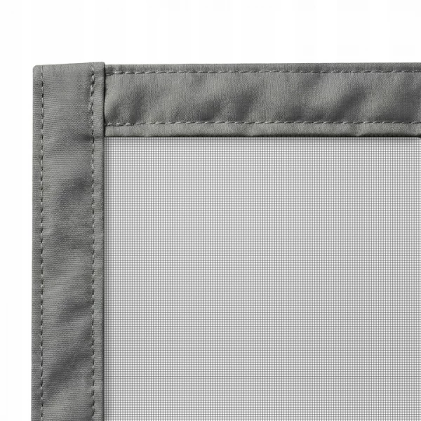 Moskitiera na drzwi balkonowe magnetyczna samozamykająca antracyt 100x220cm Silent Screen No Pest®