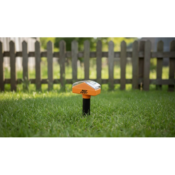 Solarny odstraszacz kretów, nornic 1800 m² No Pest® Thor Hammer Repeller 2 szt