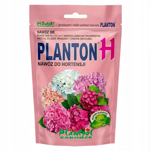 Nawóz do hortensji PLANTON H 200g