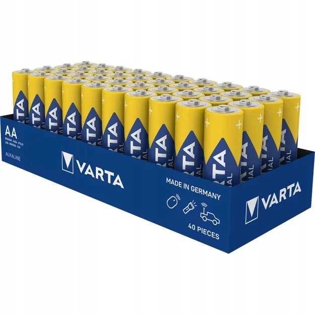 baterie, bateria, baterie AA, bateria AA, baterie LR6, bateria LR6, baterie alkaliczne, bateria alkaliczna, baterie alkaliczne niemieckie, bateria alkaliczna niemiecka, baterie Varta AA, Varta Industrial PRO, baterie 1,5V AA, baterie do odstraszacza, bateria do odstraszacza kretów, baterie do odstraszaczy kretów, baterie do odstraszaczy gryzoni 