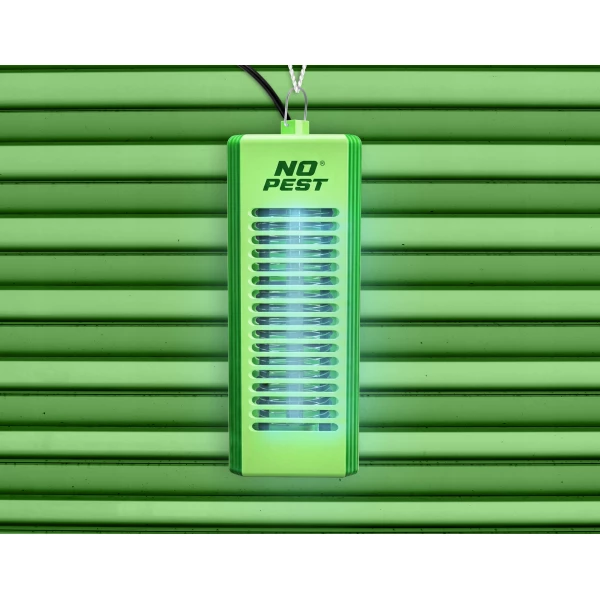 Lampa owadobójcza na komary, muchy, mole kolor limonkowy No Pest® Insect Blitz Lumeo 