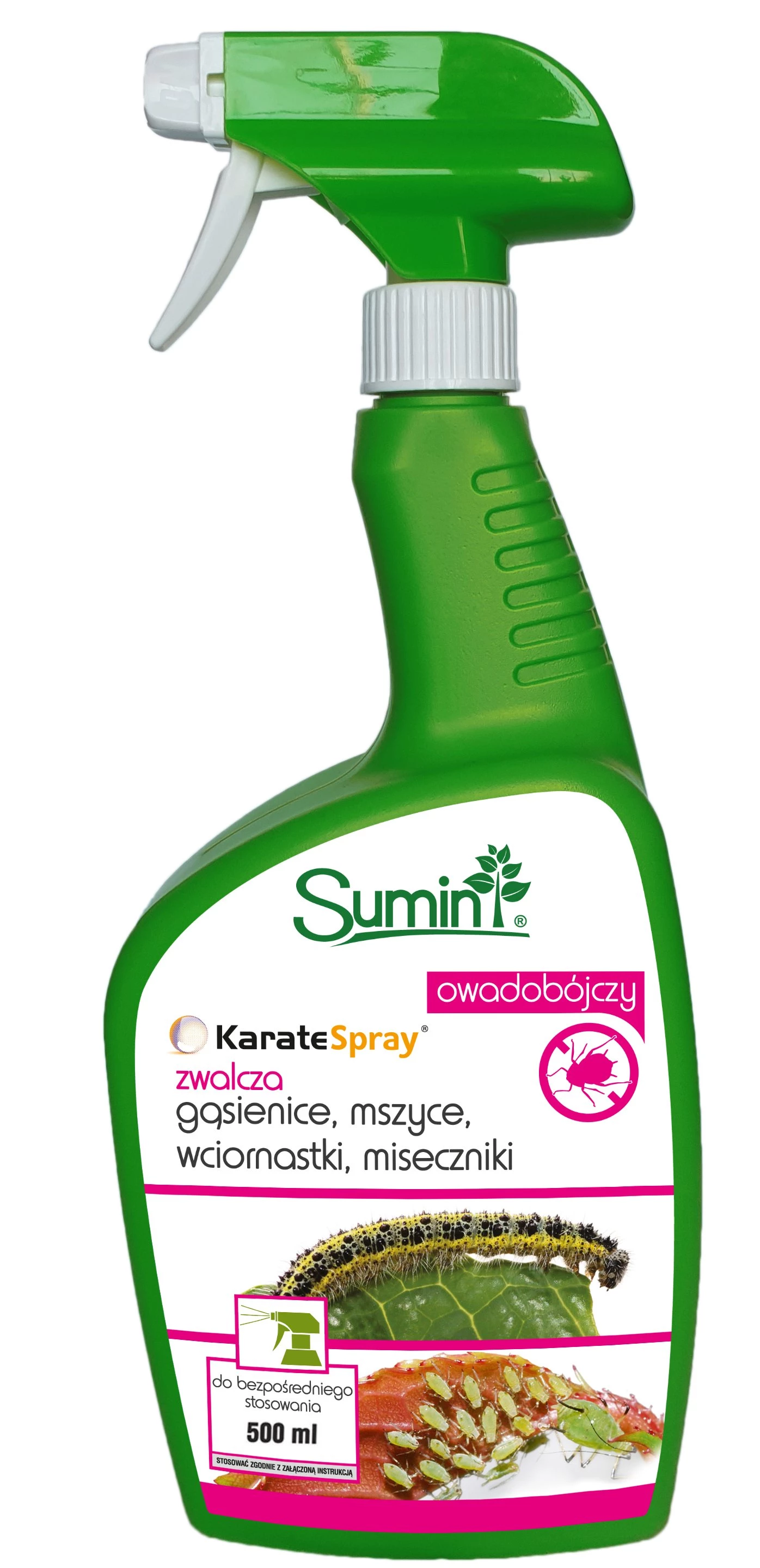 insektycyd do roślin, środek na mszyce, Karate Spray, preparat owadobójczy, oprysk na mszyce i wciornastki, środek na skoczka różanego, preparat na miseczniki i zmienniki, spray na szkodniki roślin, środek na gąsienice, preparat na błonkówki, insektycyd do ogrodu, gotowy spray na owady