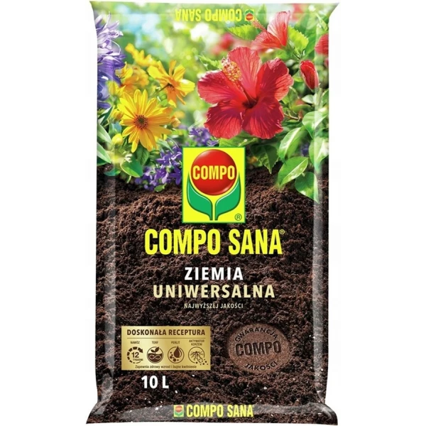 Ziemia uniwersalna do podłoża COMPO SANA 10L