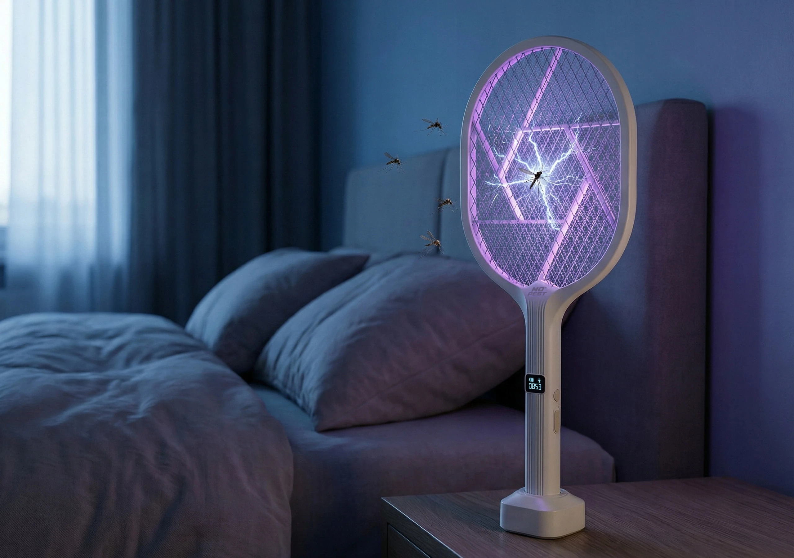 łapka elektryczna na muchy, elektryczna packa na muchy, packa elektryczna na muchy, packa na muchy, paletka na komary, rakietka na komary, lampa UV na owady, lampa na komary, paletka elektryczna na muchy, rakieta na muchy, lampa owadobójcza UV, urządzenie na owady latające, rakieta owadobójcza, łapka na komary USB, rakieta na owady No Pest, lampa UV na muchy, paletka elektryczna UV, sposób na komary w domu, sposób na muchy w domu, urządzenie na owady do domu, rakieta na komary i muchy