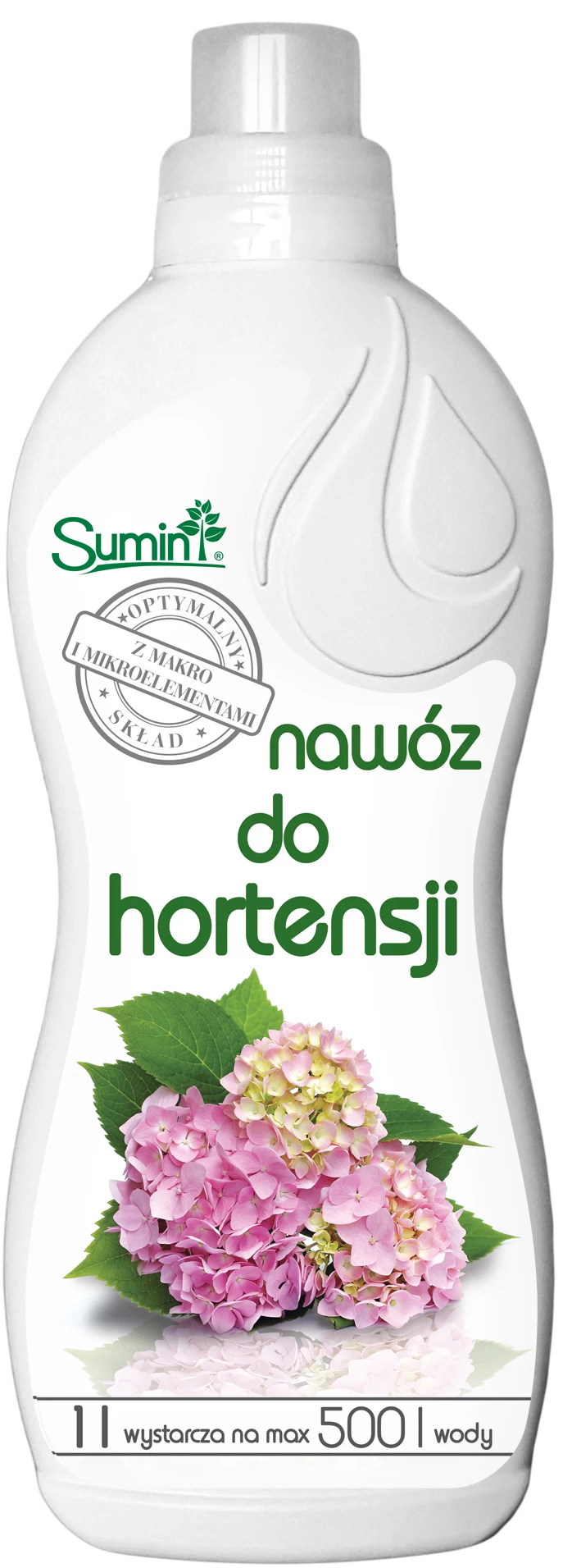 nawóz do hortensji, nawóz hortensje płynny, sumin nawóz do hortensji, nawóz hortensja 1l, nawóz ogrodowy do hortensji, nawóz mineralny hortensje, nawożenie hortensji, płynny nawóz do roślin ozdobnych
