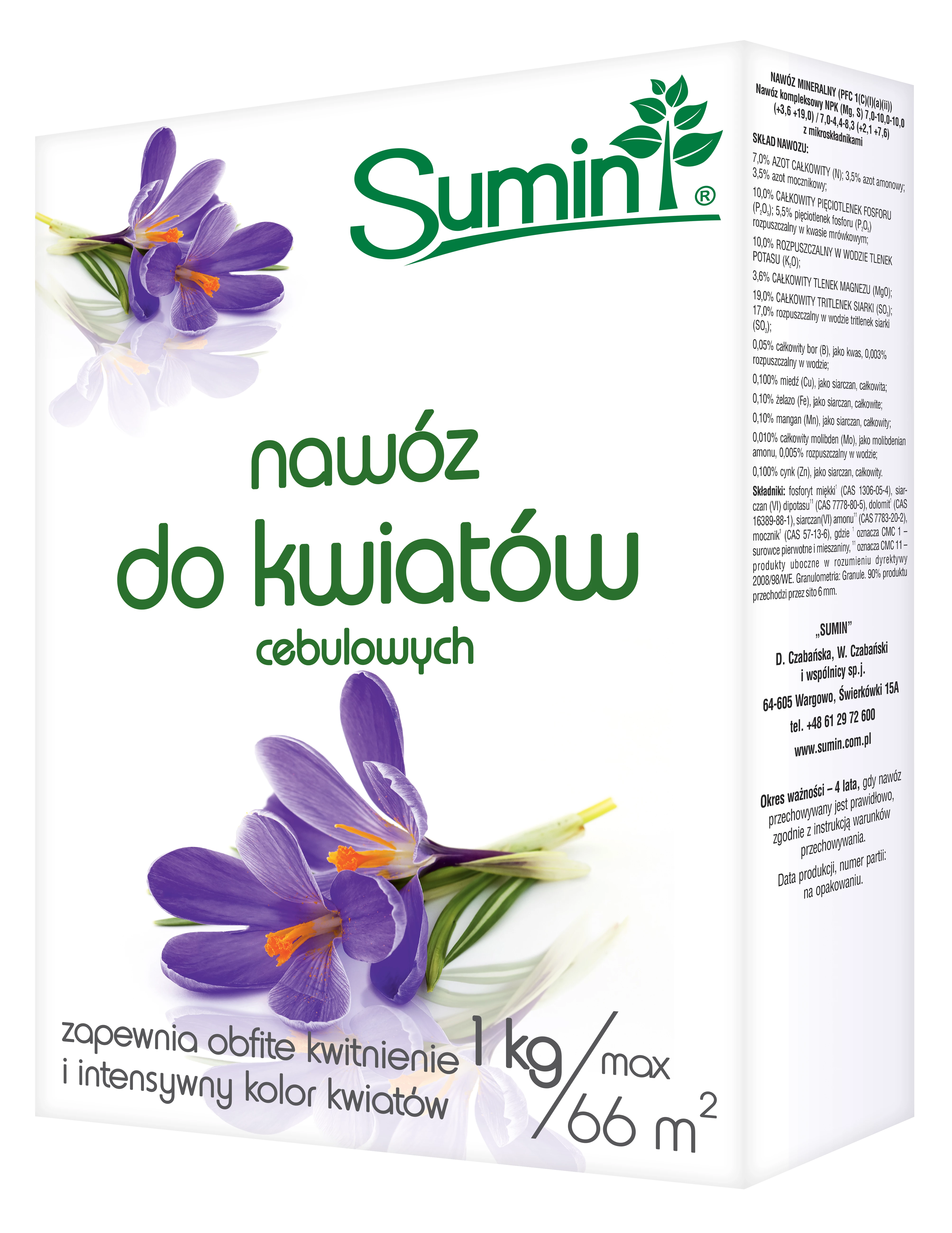 nawóz do kwiatów cebulowych, nawóz do tulipanów, nawóz do narcyzów, nawóz do lilii, nawóz do krokusów, nawóz do mieczyków, nawóz ogrodowy granulowany, nawóz do roślin cebulowych, nawóz do rabat kwiatowych, nawóz mineralny do ogrodu 1kg