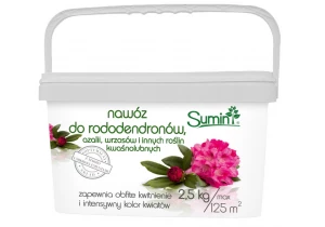 Nawóz do rododendronów, azalii, wrzosów i innych roślin kwaśnolubnych Sumin 2,5 kg
