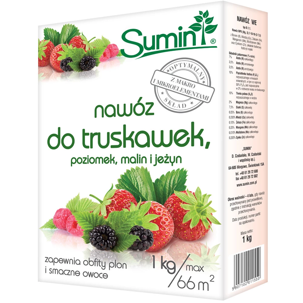 nawóz do truskawek, nawóz do malin, nawóz do jeżyn, nawóz do poziomek, nawóz do roślin jagodowych, nawóz granulowany do owoców, nawóz ogrodowy, nawóz NPK, nawożenie truskawek, nawóz do ogrodu
