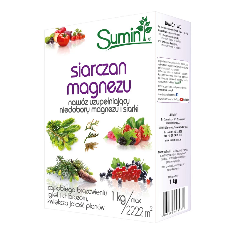siarczan magnezu, nawóz magnezowy, nawóz magnezowo siarkowy, nawóz do oprysków, dokarmianie dolistne roślin, nawóz do warzyw, nawóz do pomidorów, nawóz do ogórków, nawóz do drzew owocowych, chloroza roślin, magnez dla roślin, nawóz ogrodniczy