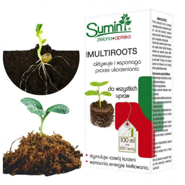 Nawóz ukorzeniacz w płynie Multiroots Sumin 100 ml