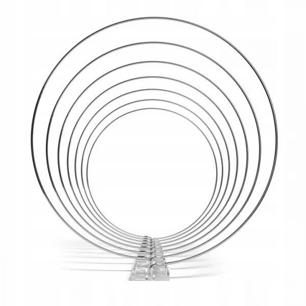 Spirale odstraszające na ptaki, gołębie ze stali nierdzewnej NO PEST® 33 cm