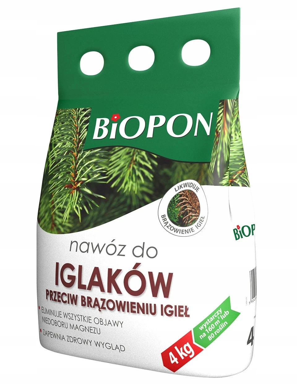 Biopon nawóz do iglaków, nawóz do iglaków przeciw brązowieniu igieł, nawóz do tui 4 kg, nawóz do świerków, nawóz do cyprysów, nawóz do krzewów iglastych, nawóz z magnezem do iglaków, granulat do iglaków, oprysk na iglaki, nawóz Biopon 4 kg, nawóz do żywopłotu z tui, nawóz do roślin iglastych